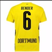 2017-18 Borussia Dortmund Home Short Sleeve Shirt (Bender 6)