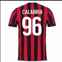 2017-2018 AC Milan Home Shirt (Calabria 96) - Kids