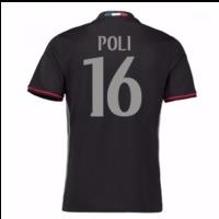 2016 17 ac milan home shirt poli 16 kids