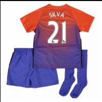 2016-17 Manchester City Third Mini Kit (Silva 21)