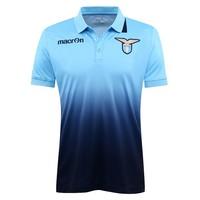 2016 2017 lazio pre match polo shirt blue