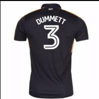 2016 17 newcastle away shirt dummett 3