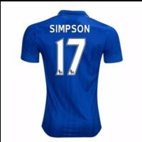 2016-17 Leicester City Home Shirt (Simpson 17) - Kids