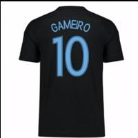 2017-18 France Away Nike Shirt (Black) (Gameiro 10)