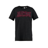 2014 2015 ac milan adidas graphic tee black red