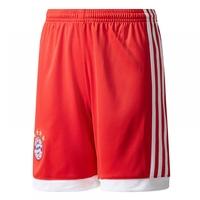 2017 2018 bayern munich adidas home shorts red kids