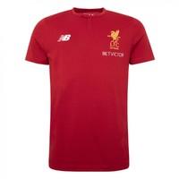 2017-2018 Liverpool Media Cotton Tee (Red)