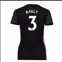 2017-18 Man Utd Away Womens Shirt (Bailly 3)