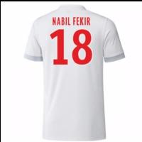 2017-18 Olympique Lyon Adidas Home Shirt (Nabil Fekir 18)