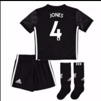 2017-18 Man Utd Away Mini Kit (Jones 4)