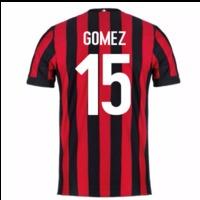 2017-2018 AC Milan Home Shirt (Gomez 15) - Kids