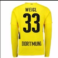 2017 18 borussia dortmund long sleeve home shirt weigl 33