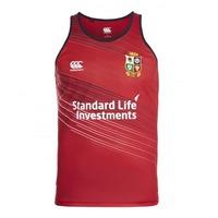2016-2017 British Irish Lions Rugby Poly Singlet (Red))