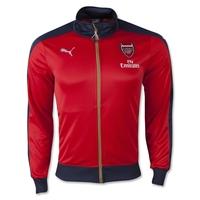 2015-2016 Arsenal Puma Stadium Jacket (Red)