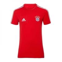 2017-2018 Bayern Munich Adidas Training Tee (Red) - Kids