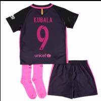 2016-17 Barcelona Away Baby Kit (Kubala 9)