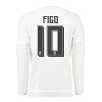 2015 16 real madrid long sleeve home shirt figo 10 kids