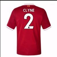 2017 18 liverpool home short sleeve shirt clyne 2