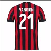 2017-2018 AC Milan Home Shirt (Vangioni 21)