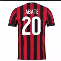 2017-2018 AC Milan Home Shirt (Abate 20)