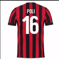 2017-2018 AC Milan Home Shirt (Poli 16)