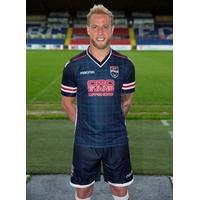 2017-2018 Ross County Macron Home Football Shirt