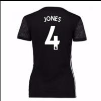 2017-18 Man Utd Away Womens Shirt (Jones 4)