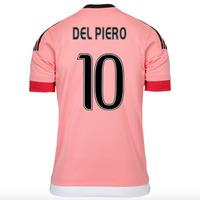 2015 16 juventus away shirt del piero 10 kids