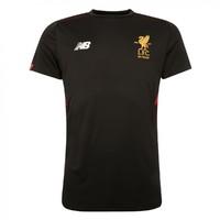 2017 2018 liverpool training shirt black kids