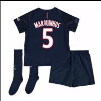 2016-17 PSG Home Mini Kit (Marquinhos 5)