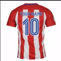 2016 17 atletico madrid home shirt your name kids