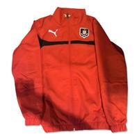 2014 2015 airdrieonians puma wet jacket red