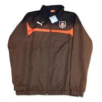 2014-2015 Airdrieonians Puma Tracksuit Jacket (Black)