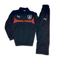 2014 2015 airdrieonians puma tracksuit black kids