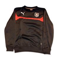 2014 2015 airdrieonians puma sweat top black