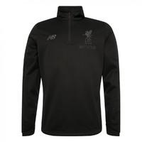 2017-2018 Liverpool Half Zip Windblocker (Black)