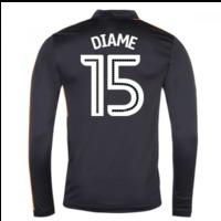 2016 17 newcastle away long sleeve shirt diame 15