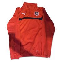 2014-2015 Airdrieonians Puma Half Zip Training Top (Red)