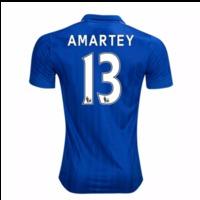 2016 17 leicester city home shirt amartey 13 kids