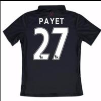 2016 17 west ham third shirt payet 27