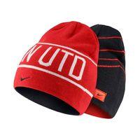 2014-2015 Man Utd Nike Reversible Beanie (Red-Black)