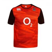2016-2017 England Rugby Pro Training Jersey (Red)