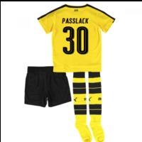 2016-17 Borrussia Dortmund Home Mini Kit (Passlack 30)