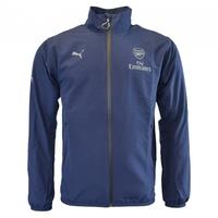 2015 2016 arsenal puma casuals woven jacket navy