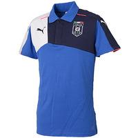 2015-2016 Italy Puma Stadium Polo Shirt (Blue) - Kids