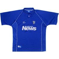 2000-01 Gillingham Home Shirt M