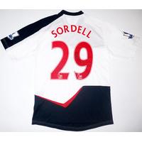 2011 12 bolton match issue signed home shirt sordell 29 v blackburn