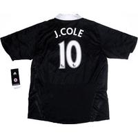 2008-09 Chelsea Away Shirt J.Cole #10 *w/Tags* S.Boys