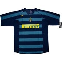 2004 06 inter milan european shirt wtags xl