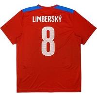 2014-15 Czech Republic Home Shirt Limberský #8 (Good) L